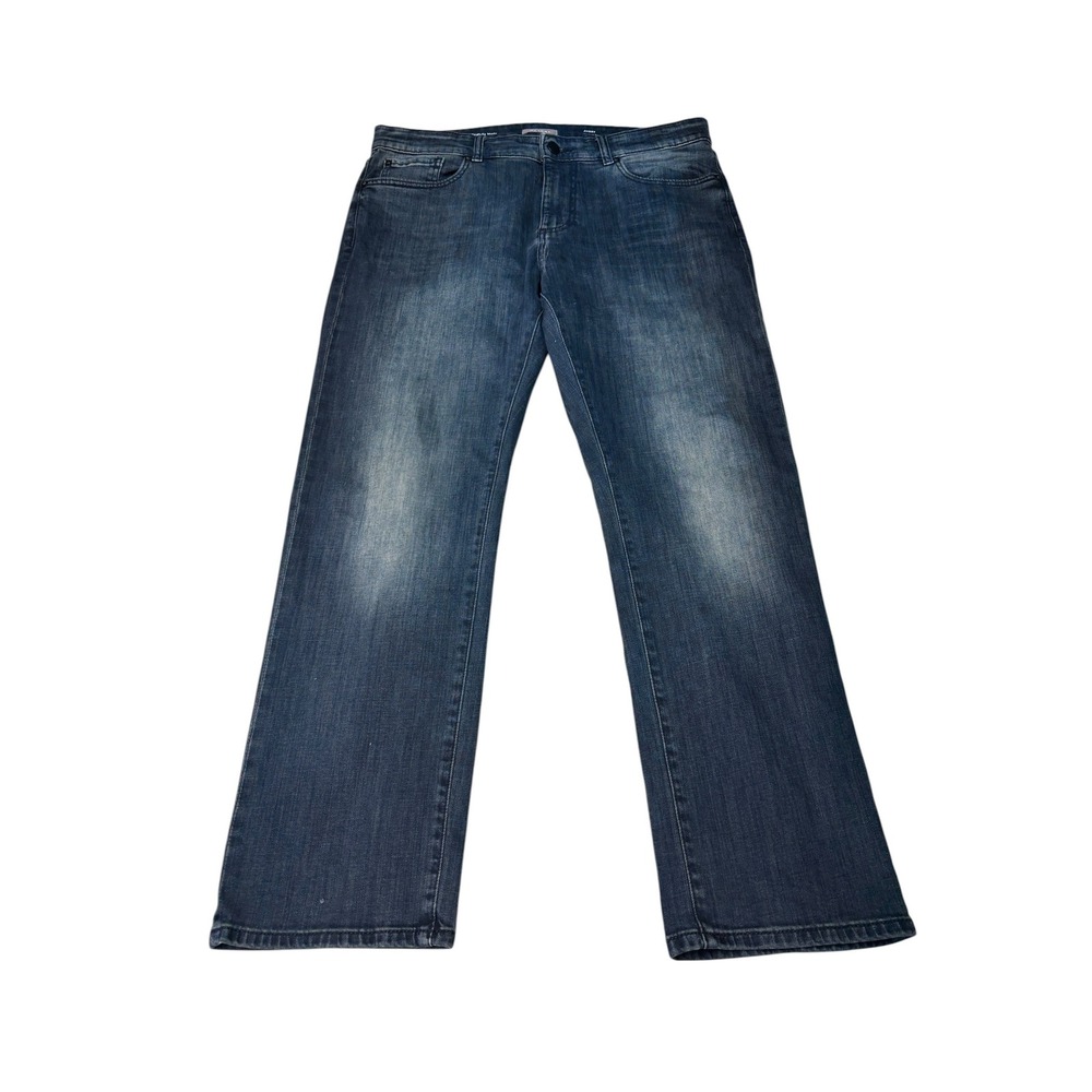DL1961 Avery Modern‎ Straight Mens Jeans Blue Indigo 34x30 Cotton Stretch